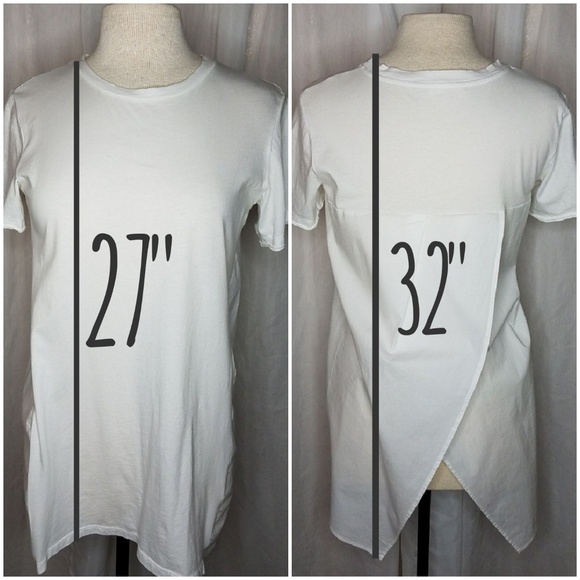 Lush cotton white open back top preppy or boho - Picture 8 of 8